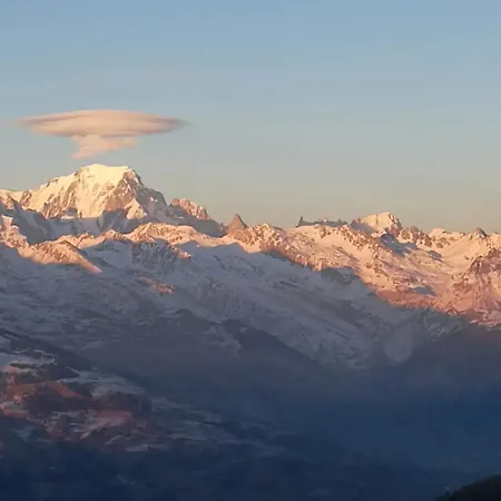 Chaleureux A Aime 25 M² En Montagne Daire *