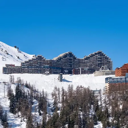 Апартаменты Chaleureux A Aime 25 M² En Montagne *