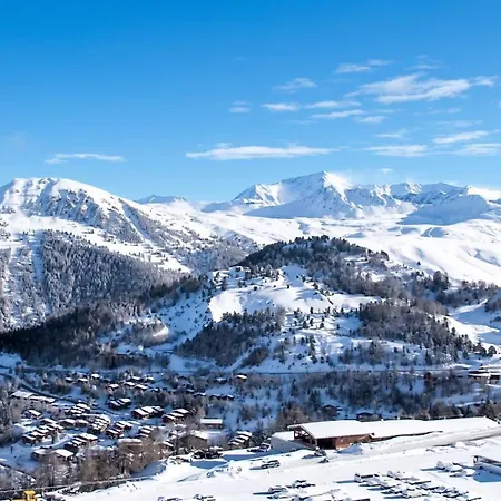 Апартаменты Chaleureux A Aime 25 M² En Montagne *